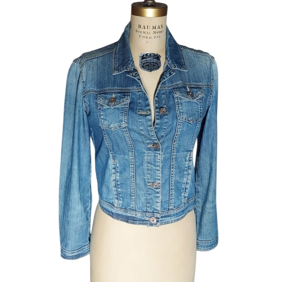 Max Mara Weekend | Denim Cropped Jacket | Womens | Size 6 - Picture 8 of 16
